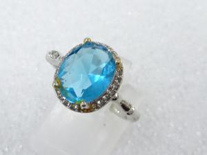 色石　指輪(14号)